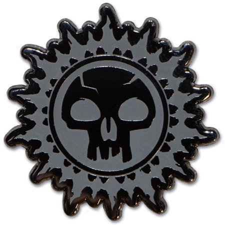Magic: The Gathering - Black Swamp Mana Enamel Pin (ONLINE ORDER ONLY)