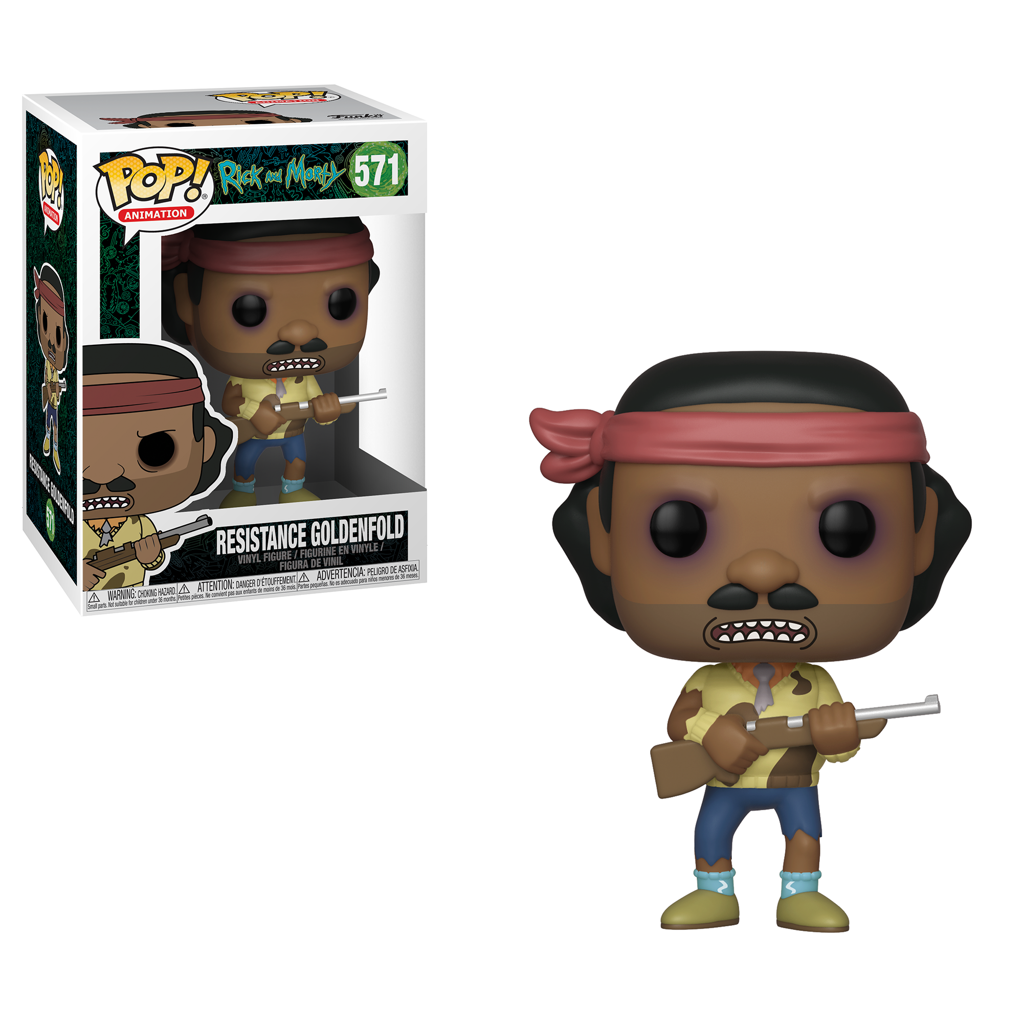 Funko POP! Rick and Morty: S6 - Resistance Goldenfold Vinyl Figure #571 (ONLINE ORDER ONLY)