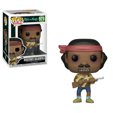 Funko POP! Rick and Morty: S6 - Resistance Goldenfold Vinyl Figure #571 (ONLINE ORDER ONLY)