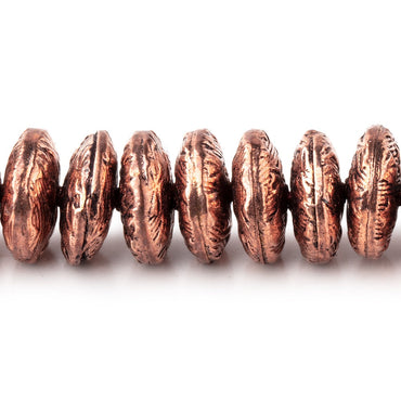 10mm Antiqued Copper Disc Beads 8 inch 48 pieces (ONLINE ORDER ONLY)