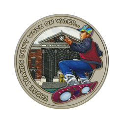 Back to the Future Part II Limited Edition Hoverboard Coin