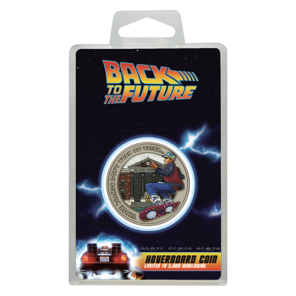 Back to the Future Part II Limited Edition Hoverboard Coin