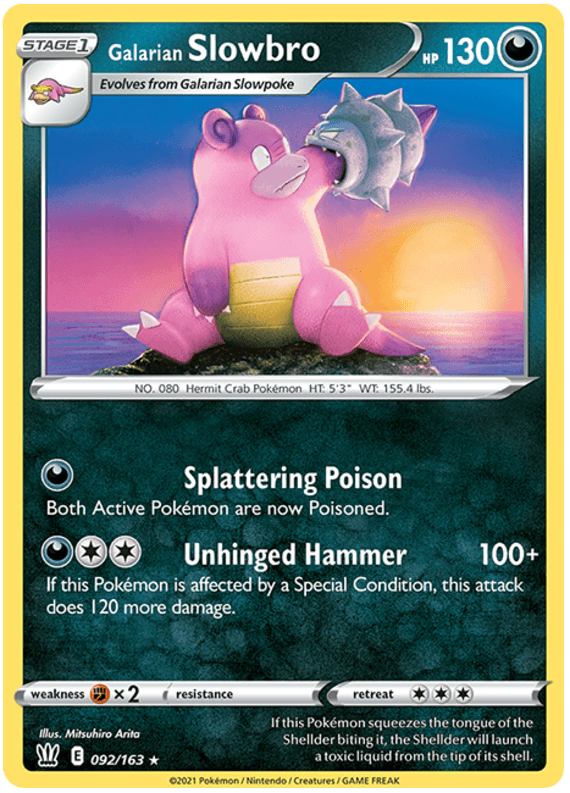 Galarian Slowbro (092/163) [Sword & Shield: Battle Styles] (Online Only)