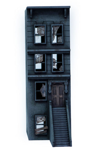 28mm "Brownstone" Row House (MDF) - 28MMDF403 (Online Order Only)
