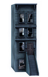 28mm "Brownstone" Row House (MDF) - 28MMDF403 (Online Order Only)