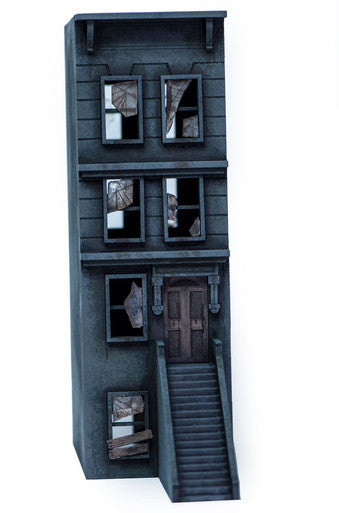 28mm "Brownstone" Row House (MDF) - 28MMDF403 (Online Order Only)