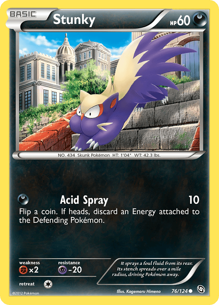 Stunky (76/124) [Black & White: Dragons Exalted] (Online Only)