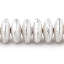 12mm Brushed Disc Beads (ONLINE ORDER ONLY)