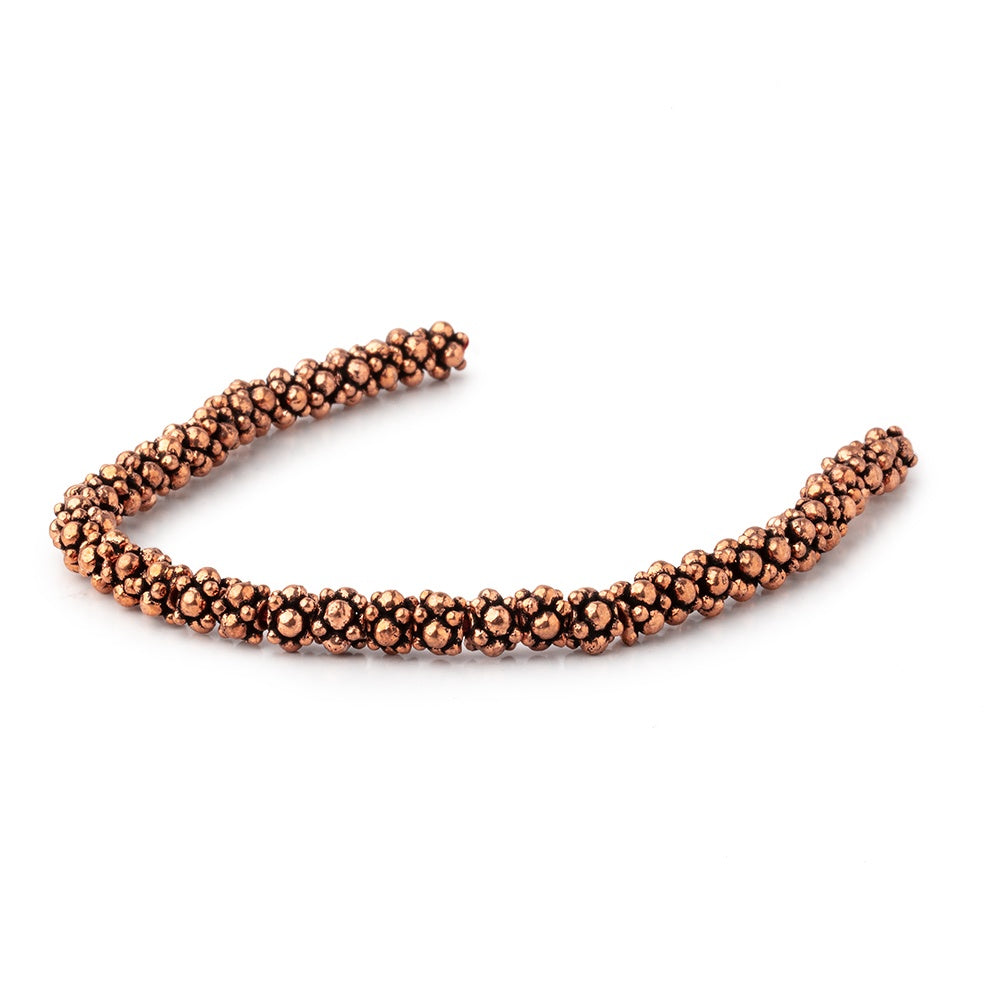 6x5mm Antiqued Copper Spacer Beads 8 inch 40 pieces (ONLINE ORDER ONLY)