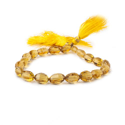 Honey Quartz Faceted Oval Beads 8 inch 18 pieces (ONLINE ORDER ONLY)