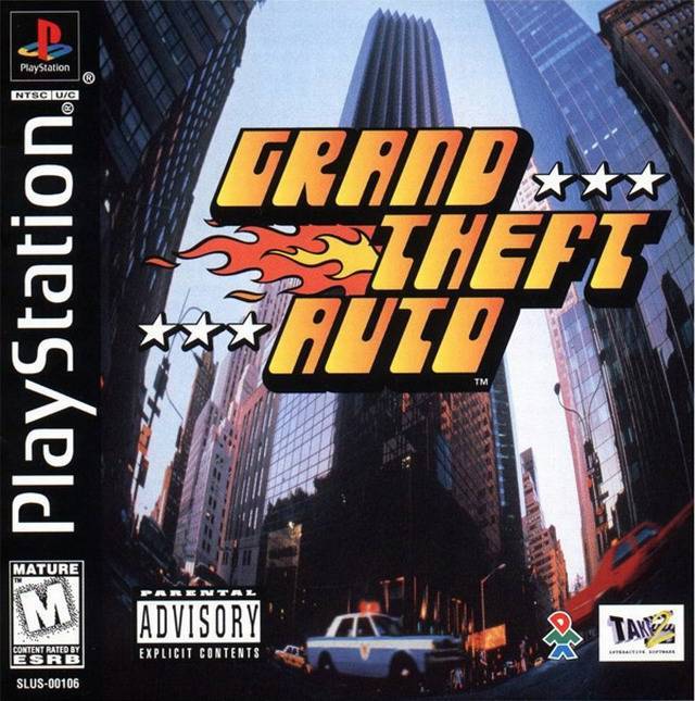 Grand Theft Auto (Playstation) (ONLINE ORDER ONLY)