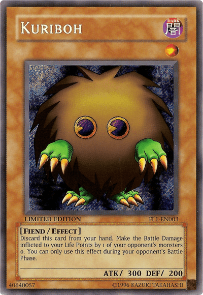 Kuriboh [FL1-EN003] Secret Rare (ONLINE ORDER ONLY)