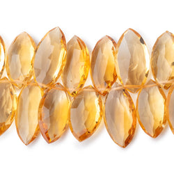 9x18mm Citrine Faceted Marquise Beads 7 inch 44 pieces (ONLINE ORDER ONLY)