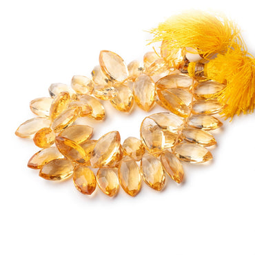9x18mm Citrine Faceted Marquise Beads 7 inch 44 pieces (ONLINE ORDER ONLY)