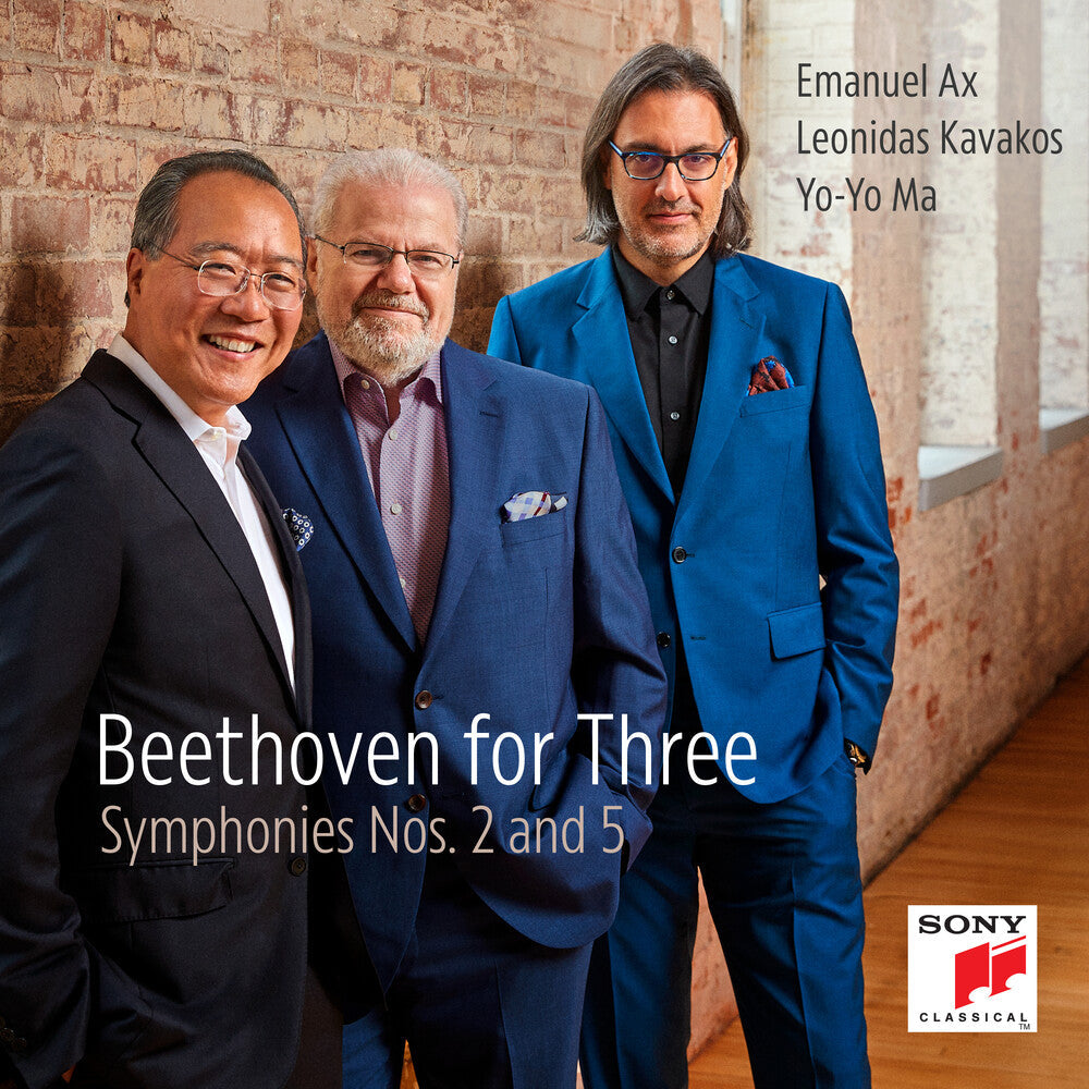 Beethoven for Three: Symphonies Nos 2 & 5 [CD]