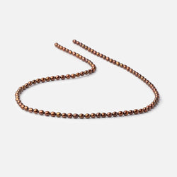 4x3mm Bronze Straight Drilled Oval Freshwater Pearl 15 inch 89 pcs (ONLINE ORDER ONLY)