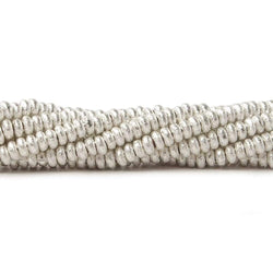 3mm Brushed Disc Beads (ONLINE ORDER ONLY)