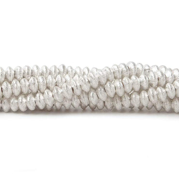 4mm Brushed Disc Beads (ONLINE ORDER ONLY)