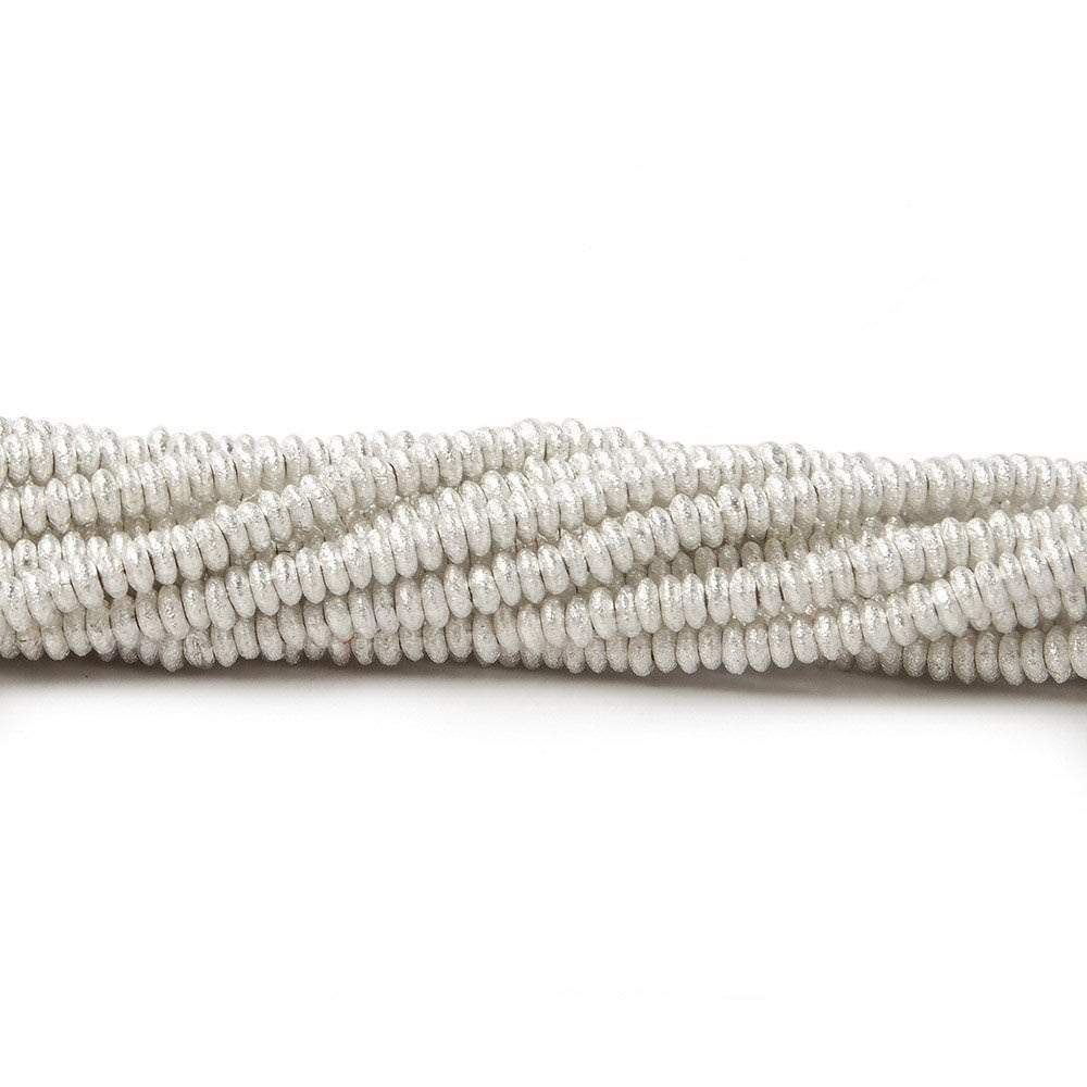 2.5mm Brushed Disc Beads (ONLINE ORDER ONLY)