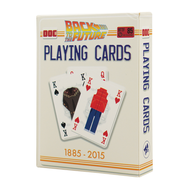 Fanattik Back to the Future Playing Cards