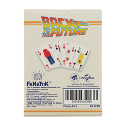 Fanattik Back to the Future Playing Cards