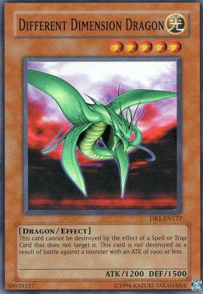 Different Dimension Dragon [DR1-EN177] Super Rare (ONLINE ORDER ONLY)