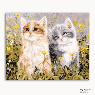 Two Cats Peering (ONLINE ORDER ONLY)