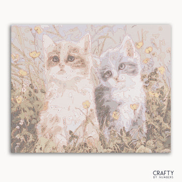 Two Cats Peering (ONLINE ORDER ONLY)