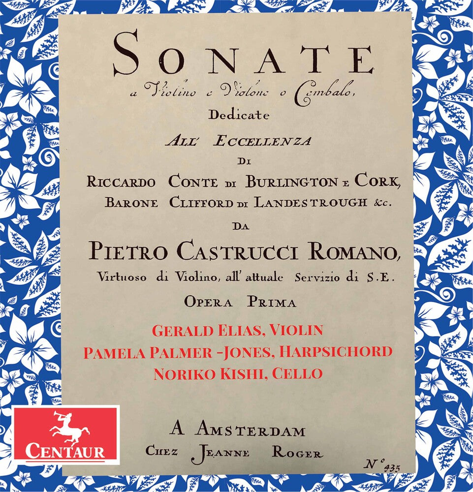Sonate A Violino E Violone (2pk) [2 CD]