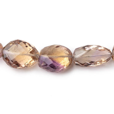 12x9-15x12mm Ametrine faceted nuggets 8 inches 14 beads A (ONLINE ORDER ONLY)
