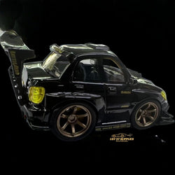 YM model X Q CAR Subaru Impreza WRX STI Voltex Black Gold Resin 1:64 (ONLINE ORDER ONLY)