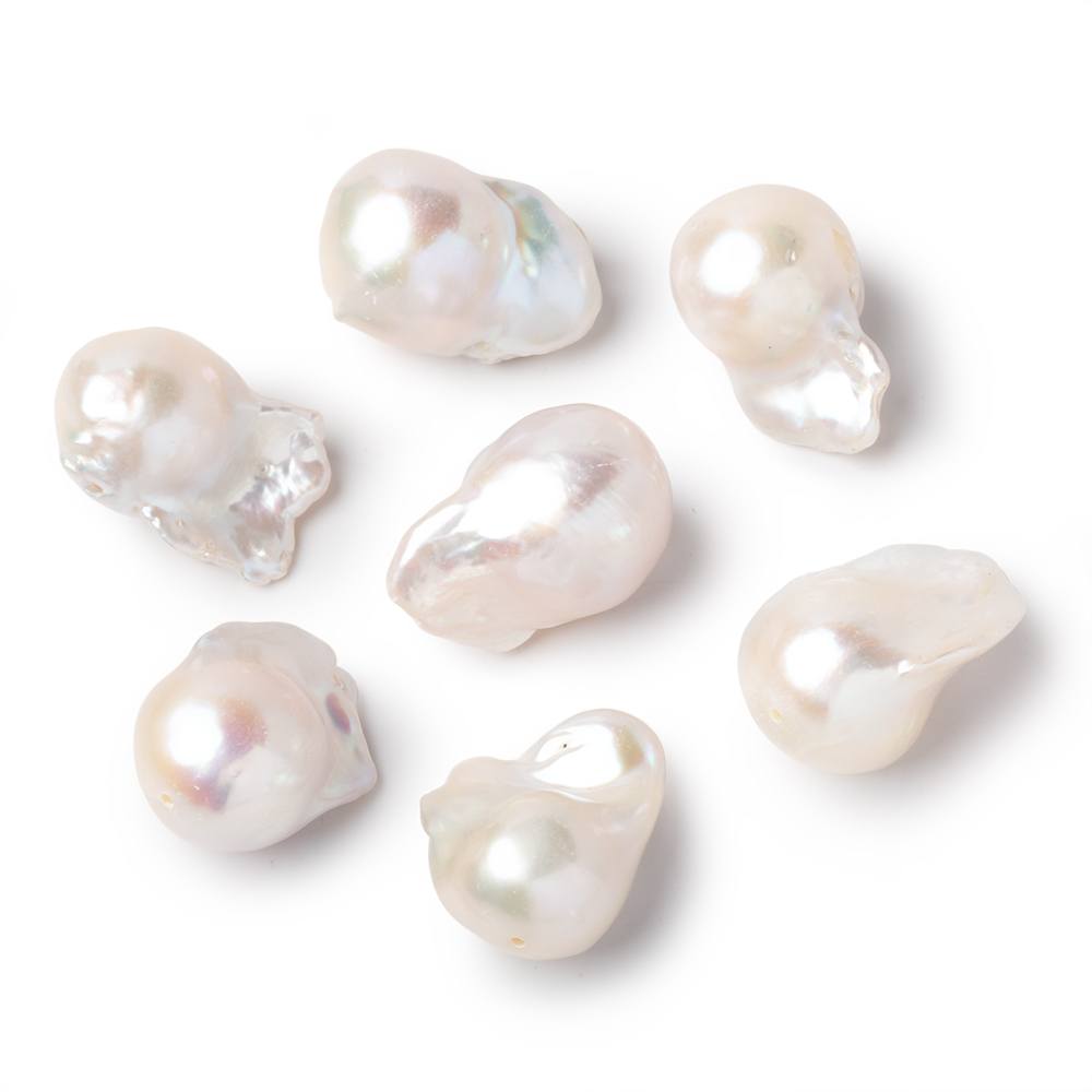 17-22mm Off White Ultra Baroque Focal Beads 1 piece AA (ONLINE ORDER ONLY)