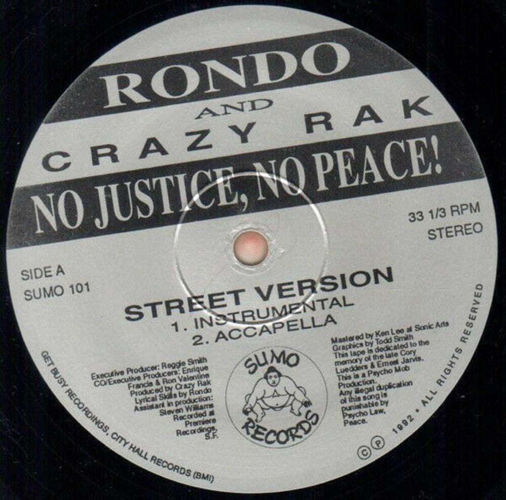 No Justice, No Peace [LP]