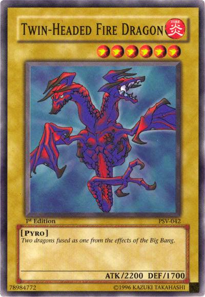 Twin-Headed Fire Dragon [PSV-042] Common (ONLINE ORDER ONLY)