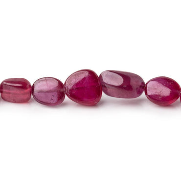 6x5-11x9mm Ruby Plain Nugget Beads 16 inch 48 pieces AA (ONLINE ORDER ONLY)