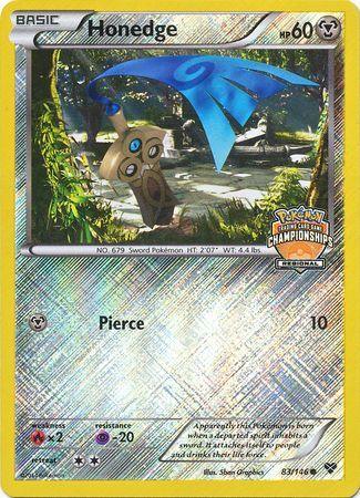 Honedge (83/146) (Regional Championship Promo) [XY: Base Set] (Online Only)