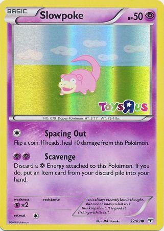 Slowpoke (32/83) (Toys R Us Promo) [XY: Generations] (Online Only)