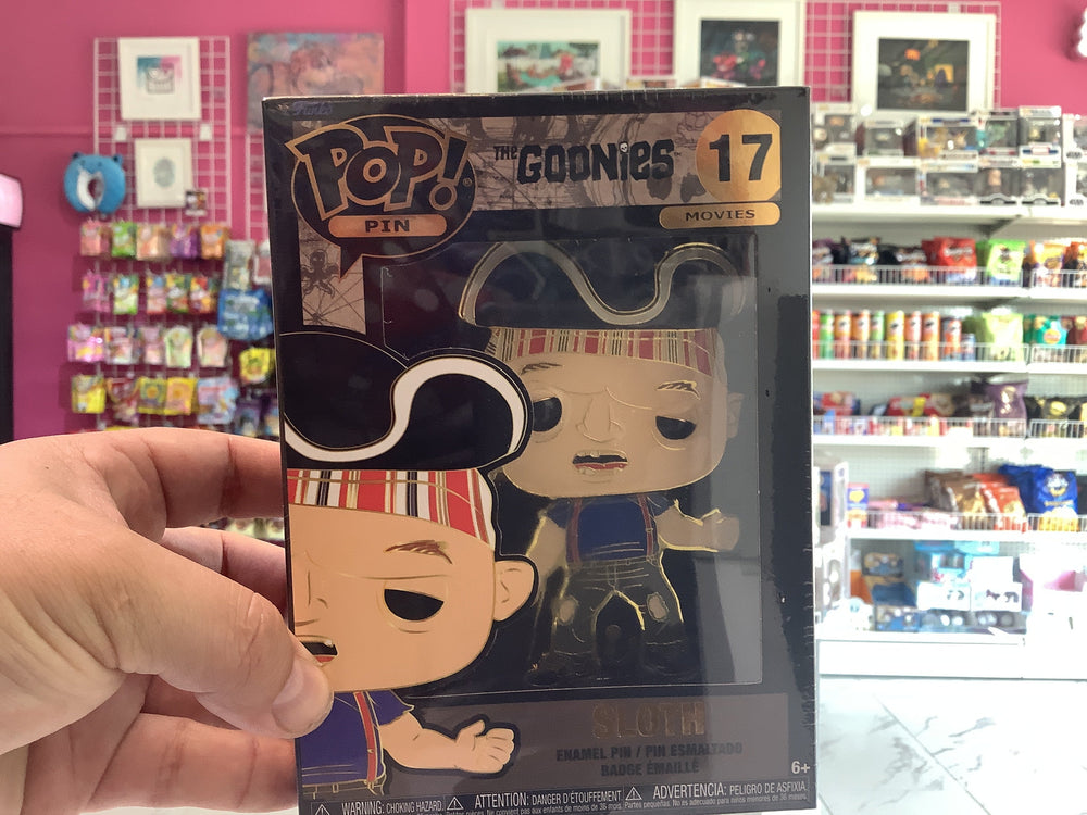 The Goonies sloth Funko pin (ONLINE ORDER ONLY)
