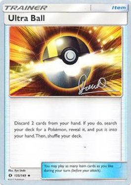 Ultra Ball (135/149) (Infinite Force - Diego Cassiraga) [World Championships 2017] (Online Only)