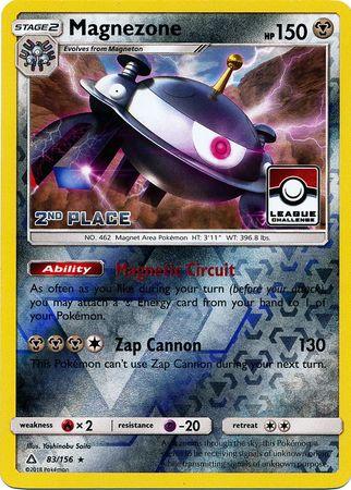 Magnezone (83/156) (League Promo 2nd Place) [Sun & Moon: Ultra Prism] (Online Only)