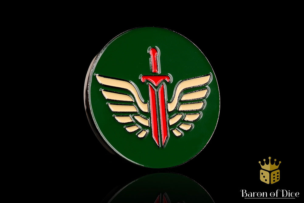 40mm Baron's Coin��� | Sword and Wings (ONLINE ORDER ONLY)