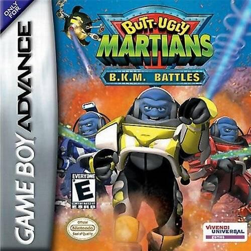 Butt Ugly Martians BKM Battles (Gameboy Advance) (ONLINE ORDER ONLY)