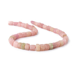 7x9-8x11mm Matte Tourmaline Natural Crystals 16 inch 47 Beads (ONLINE ORDER ONLY)