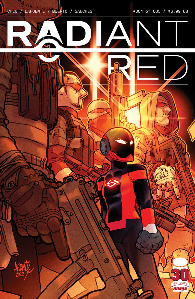 Radiant Red #4 (Of 5) A Darko Lafuente Cherish Chen (06/22/2022) Image (ONLINE ORDER ONLY)
