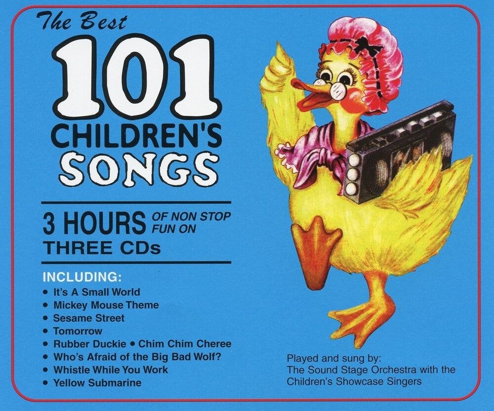 Best 101 Children's Songs (3pk) [CD]