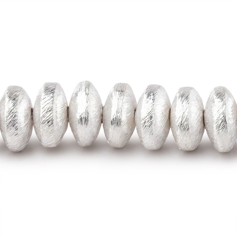 8mm Brushed Puffy Disc Beads (ONLINE ORDER ONLY)