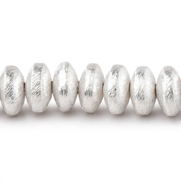 8mm Brushed Puffy Disc Beads (ONLINE ORDER ONLY)