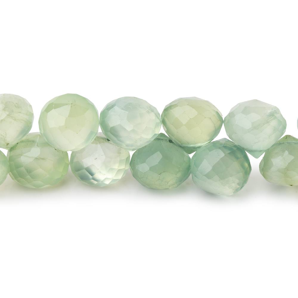 7-8mm Prehnite Candy Kiss Beads 8 inch 42 pieces (ONLINE ORDER ONLY)