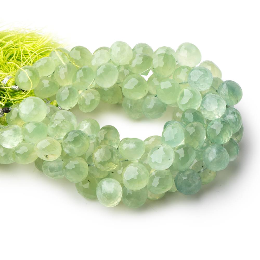 7-8mm Prehnite Candy Kiss Beads 8 inch 42 pieces (ONLINE ORDER ONLY)