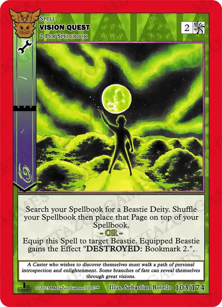 Vision Quest [Native: First Edition] (ONLINE ORDER ONLY)